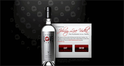 Desktop Screenshot of johnnylovevodka.com